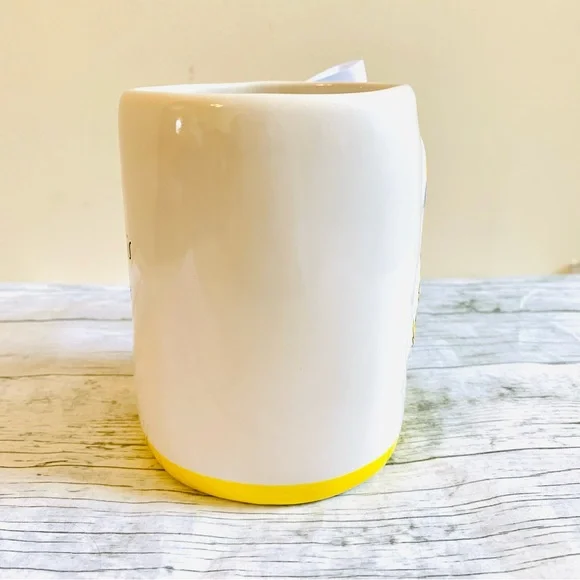 Disney Pixar “Up” Rae Dunn Yellow Coffee Mug/Cup - Adventure Is Out There - Picture 5 of 6